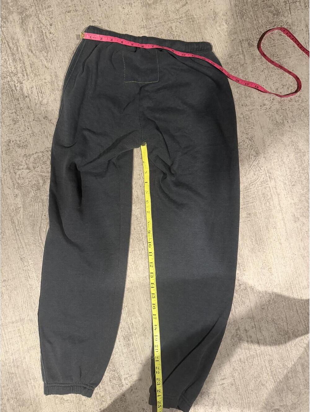 NWOT Aviator Nation Charcoal Grey 5 Stripe Sweatpant small - Picture 5 of 5